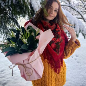 11 ландышей с корешками в аквабоксе
