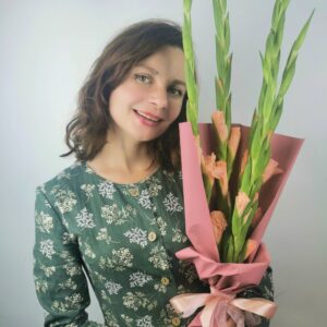 Гладиолусы  на 1 сентября