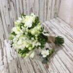 Букет невесты из белых фрезий