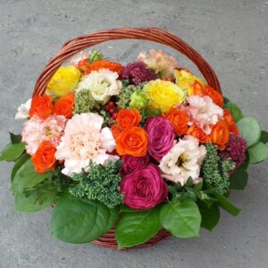 Корзина для любимой учительницы