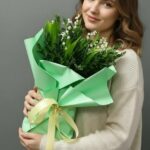 7 ландышей с корневой системой в аквабоксе