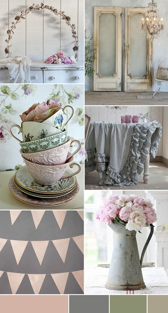 Оформление свадьбы в стиле Shabby chic (Шебби-шик)